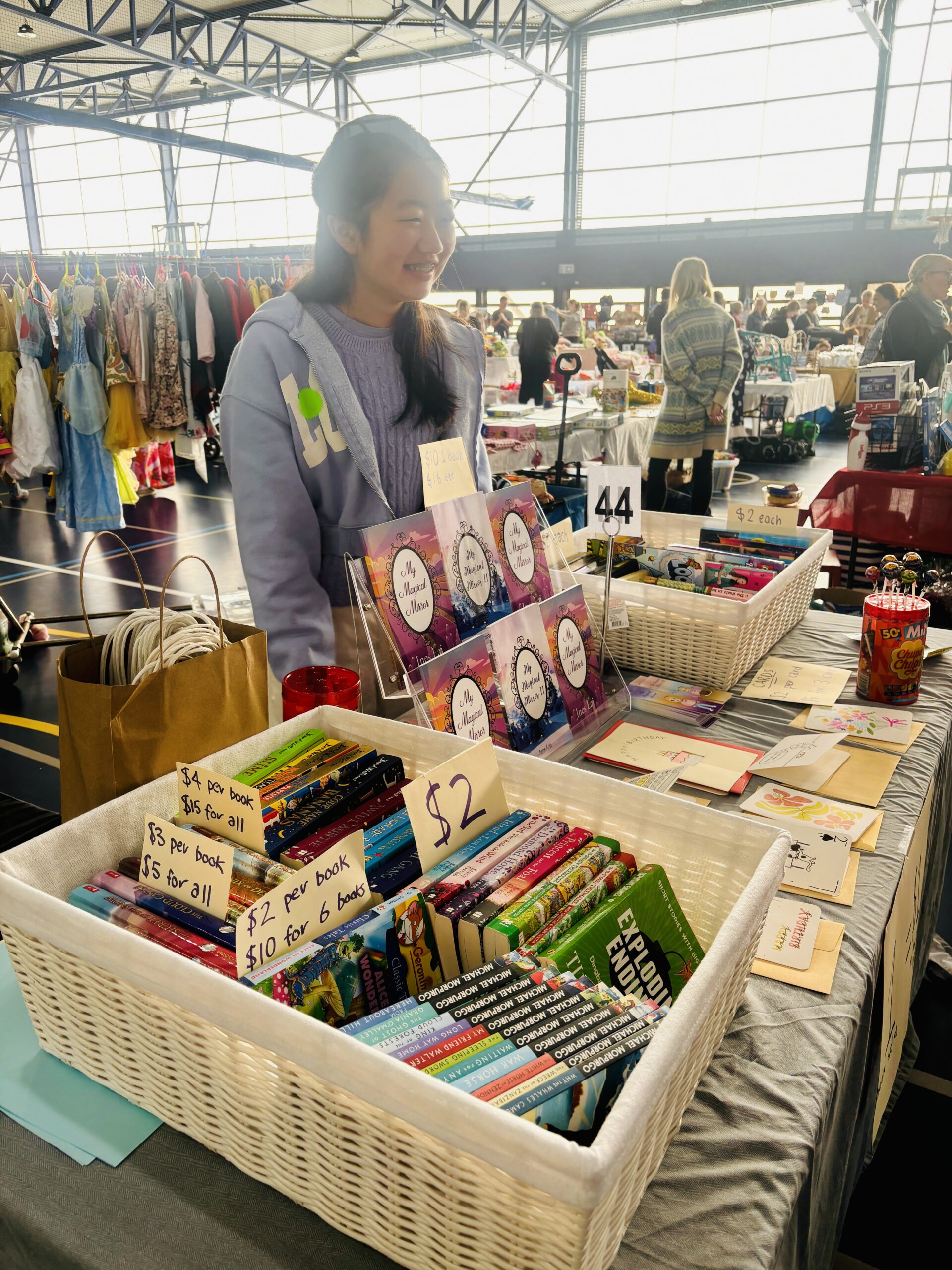 Ines in Market